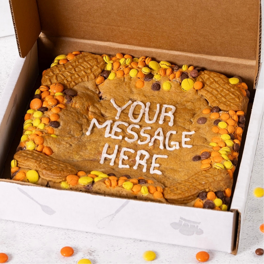 Personalized Brownie Cake