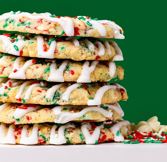 Holiday Funfetti Sugar Cookies