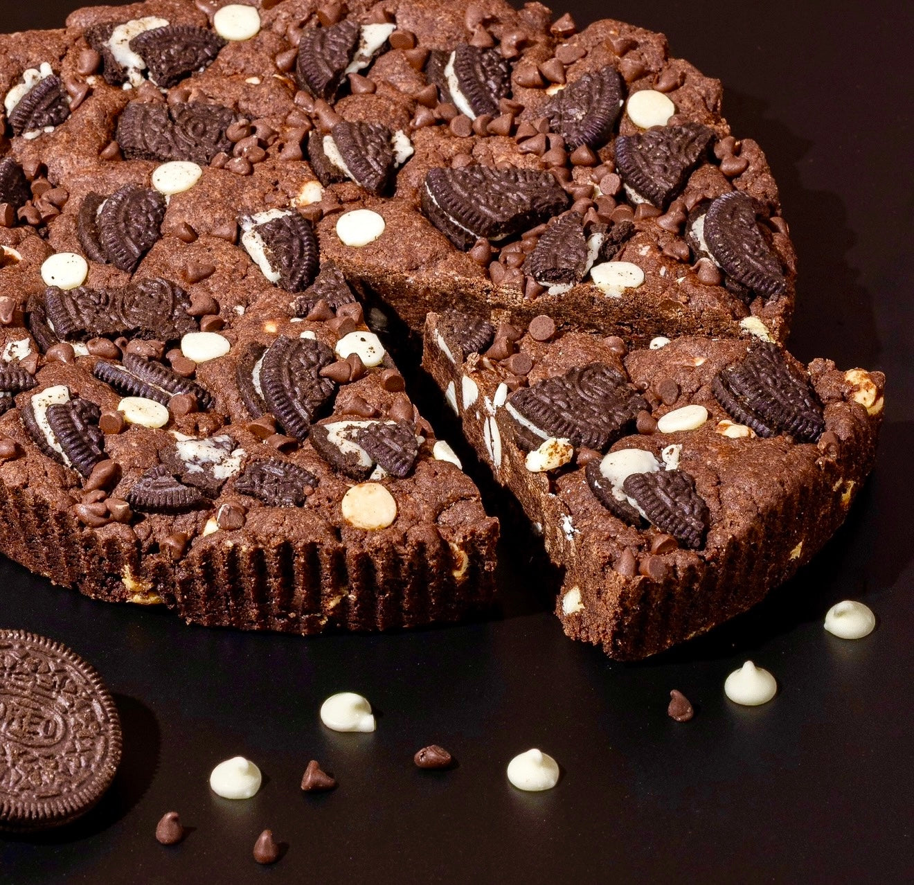 Blackout Oreo Cookie Cake