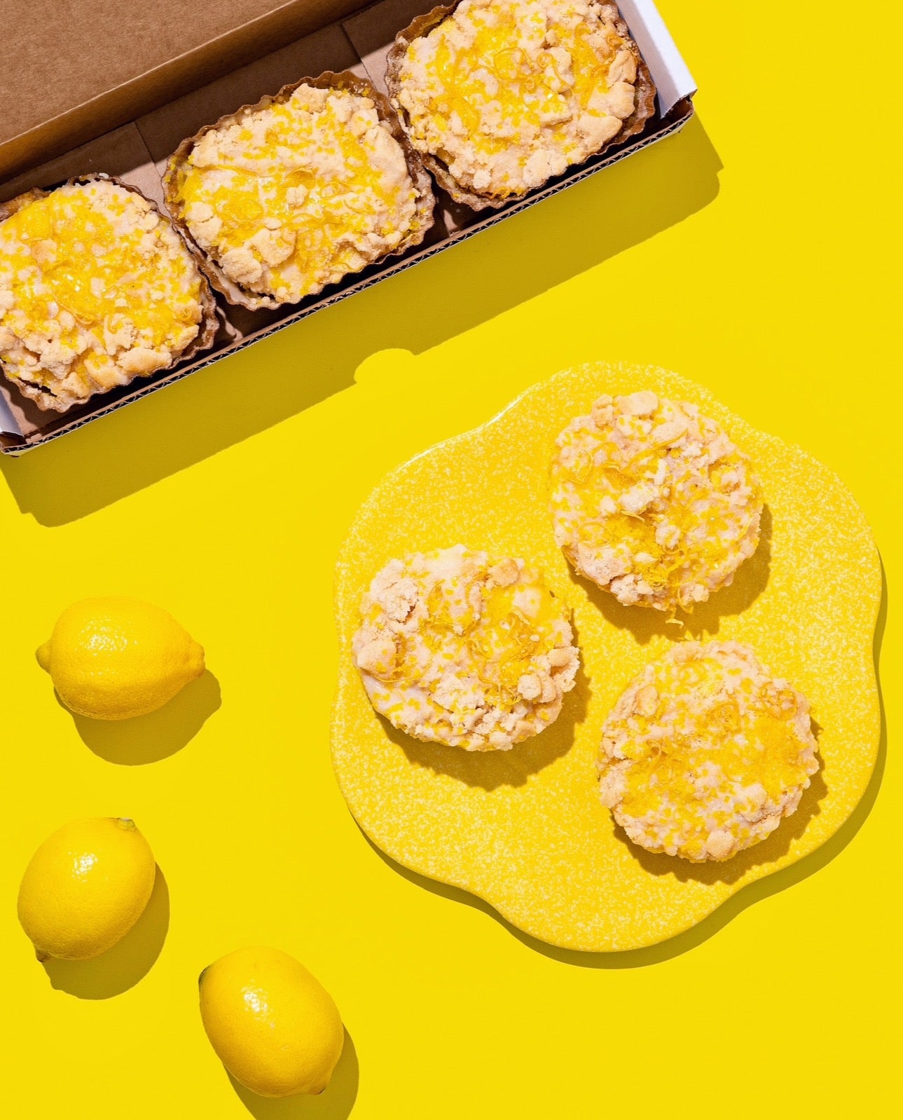 The Classics - Lemon Pound Cake Blondie Cups